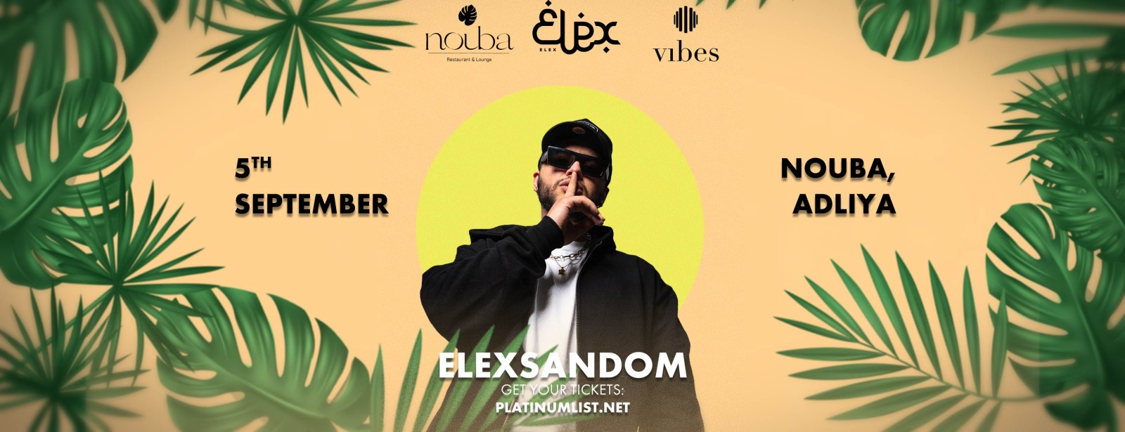 Elexsandom Live at Nouba Nightlife at dubaitrades.com