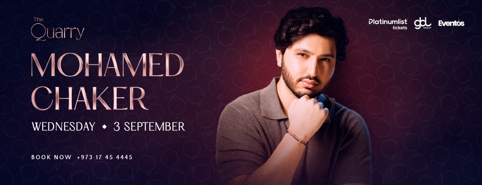 Mohamed Chaker Live at The Quarry, Bahrain Concerts at emiratesoffers.com