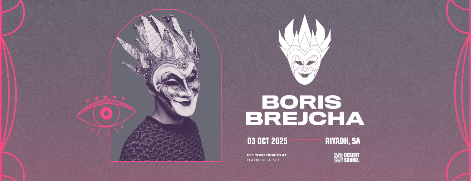 Desert Sound presents Boris Brejcha In Riyadh Nightlife at shafqa.com