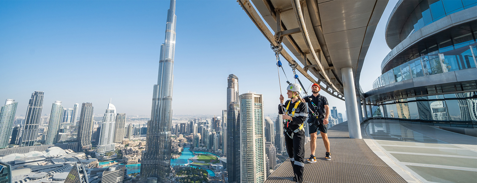 Sky Views Dubai Edge Walk Experience Extreme sports & adrenaline activities at dubaitrades.com