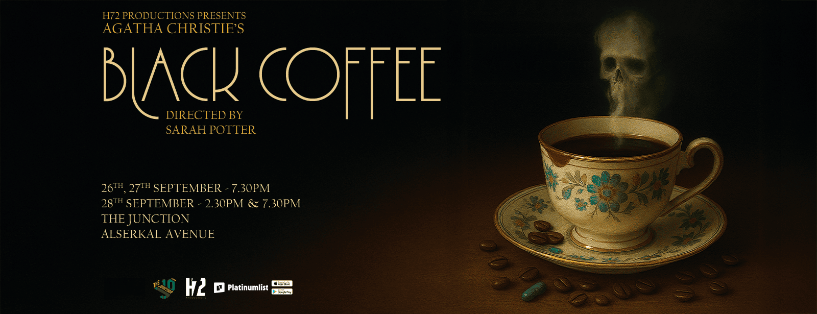 Black Coffee at The Junction in Dubai Shows and Theatrical Plays at dubaiadvertisement.com