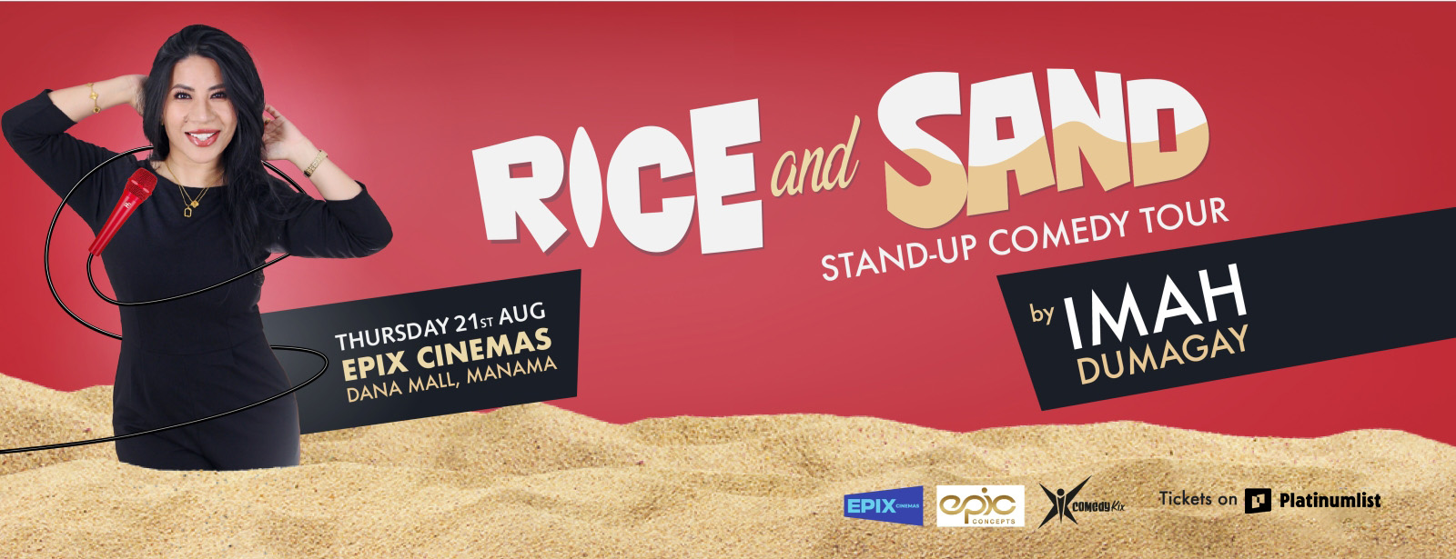 Rice & Sand by Imah in Epix Cinemas, photo 2