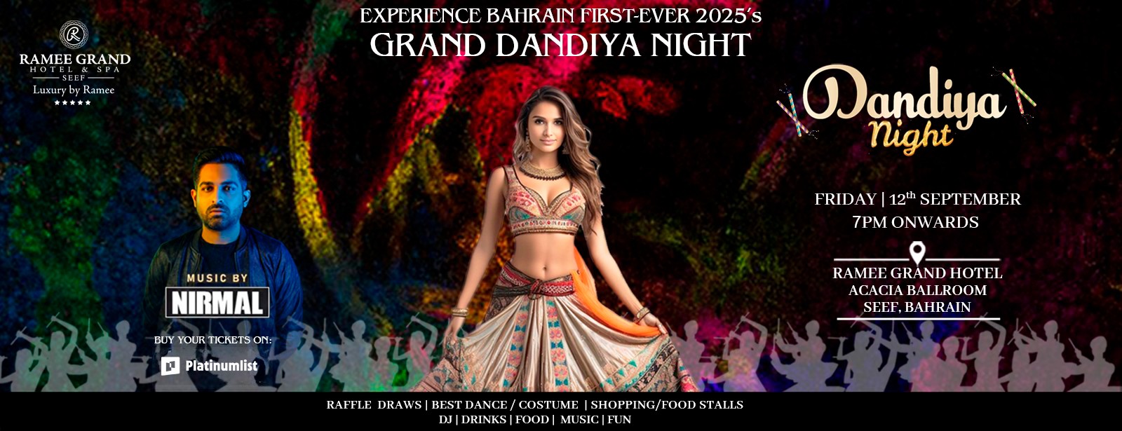 Grand Dandiya Night Bahrain Desi Events at dubaiadvertisement.com