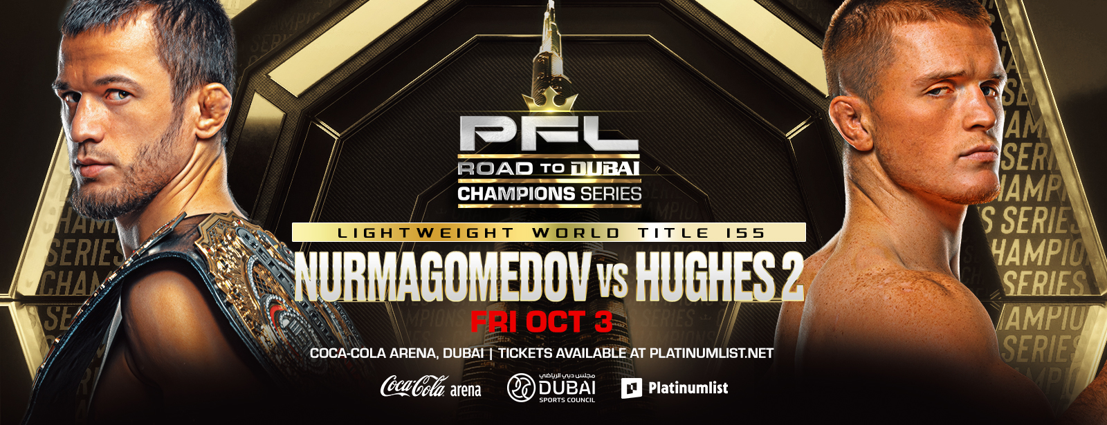 Road to Dubai: The Rematch – Nurmagomedov vs Hughes Sports Events at dubaitrades.com