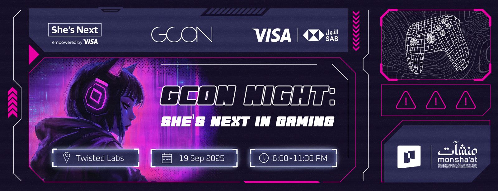 GCON Night: She's Next in Gaming in Riyadh Gaming & ESports at dubaitrades.com