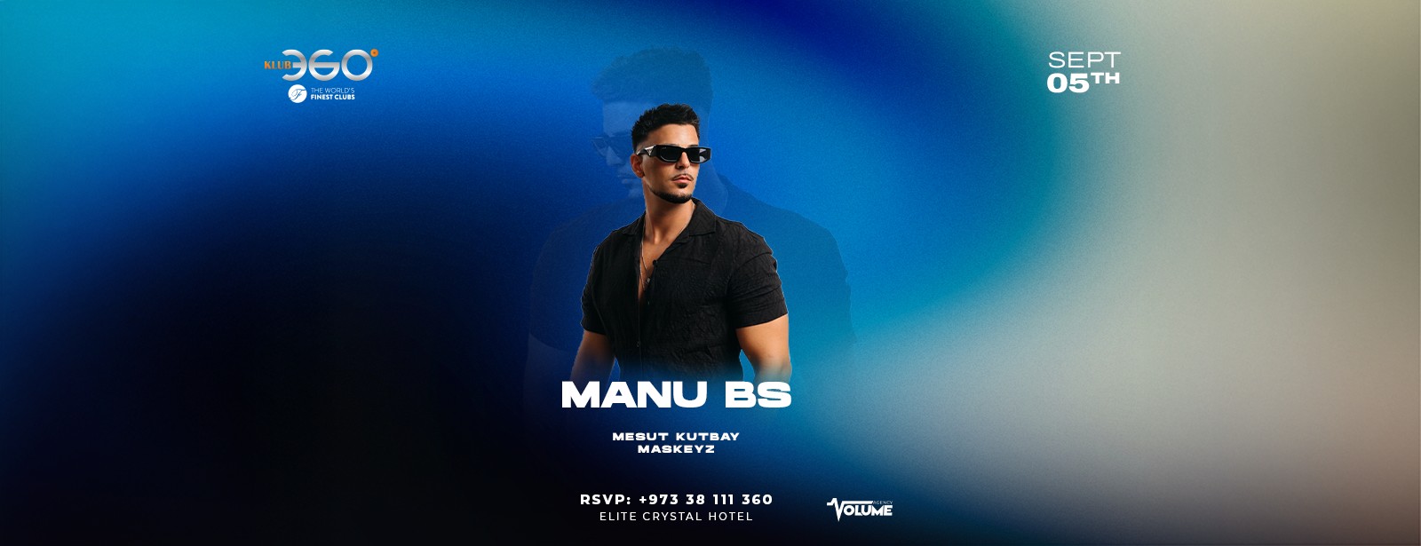 Manu BS live at Klub360 Nightlife at dubaitrades.com