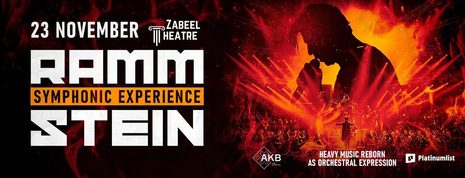 Rammstein Symphonic Experience at Zabeel Theatre in Dubai Concerts at dubaitrades.com