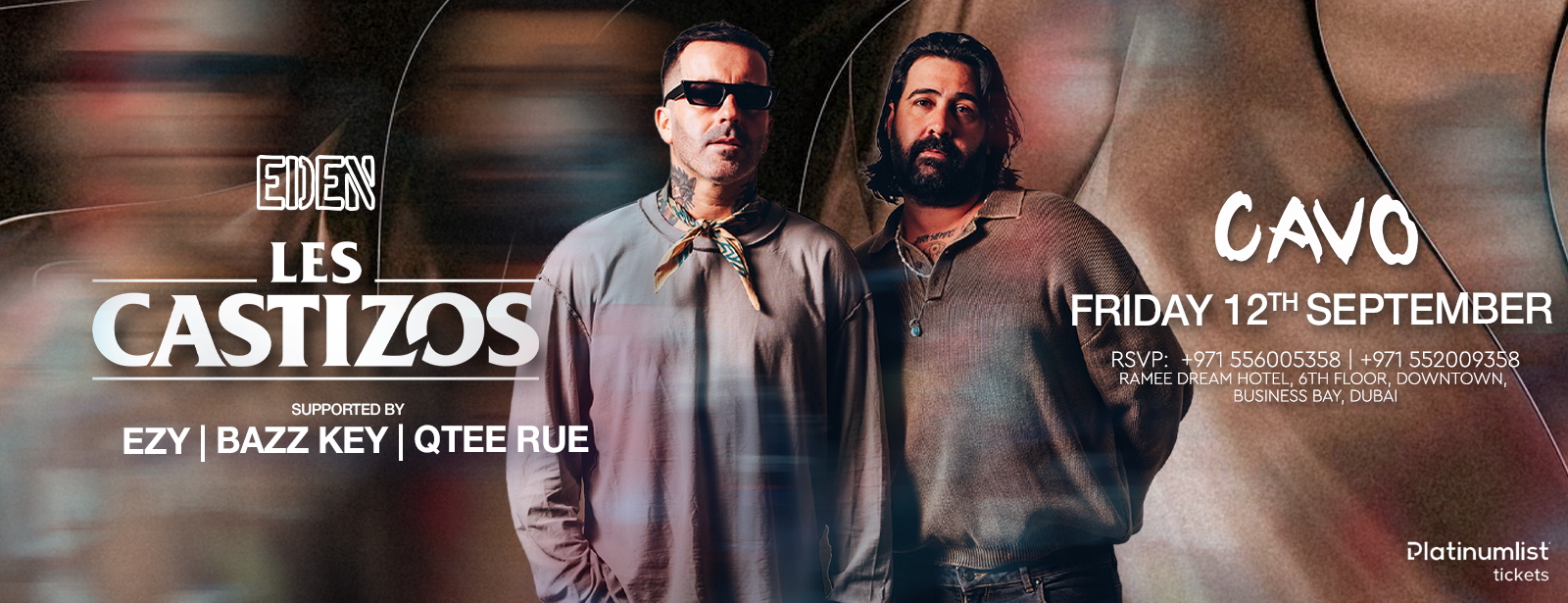 Eden Presents Les Castizos Live in Dubai Nightlife at dubaitrades.com