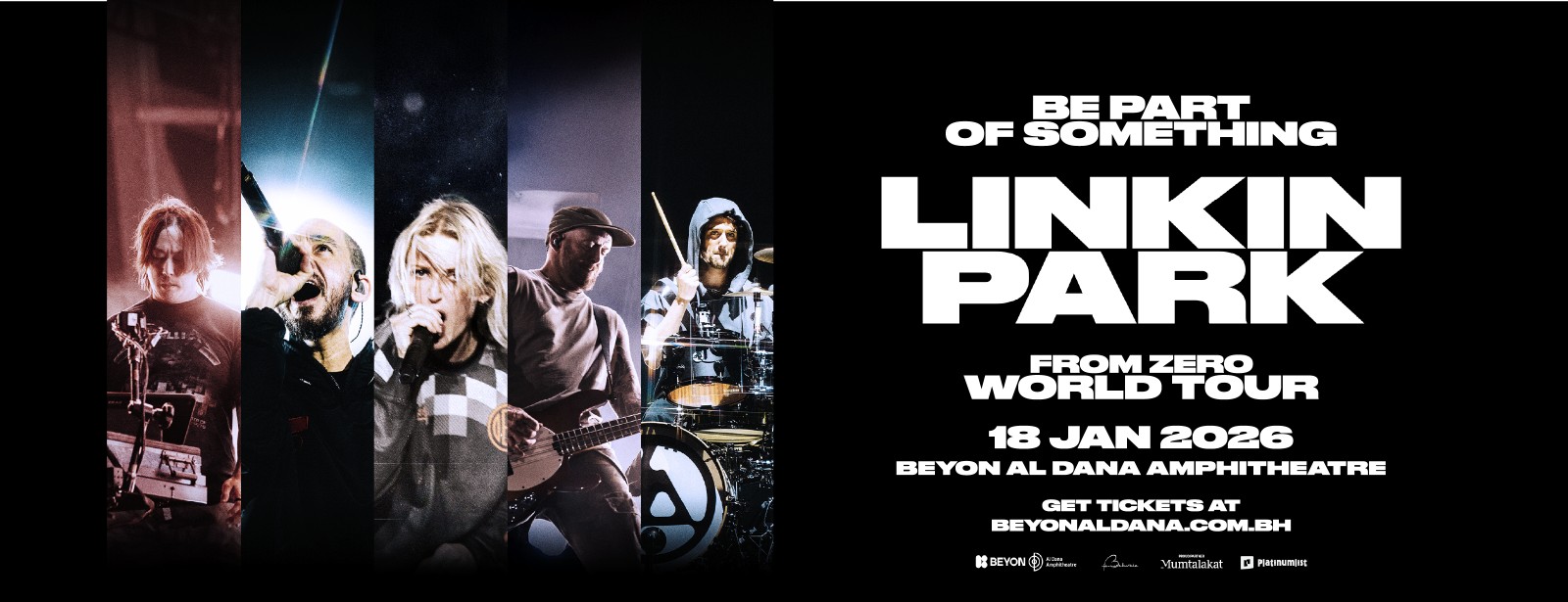 LINKIN PARK at Beyon Al Dana Amphitheatre, Bahrain Concerts at dubaitrades.com