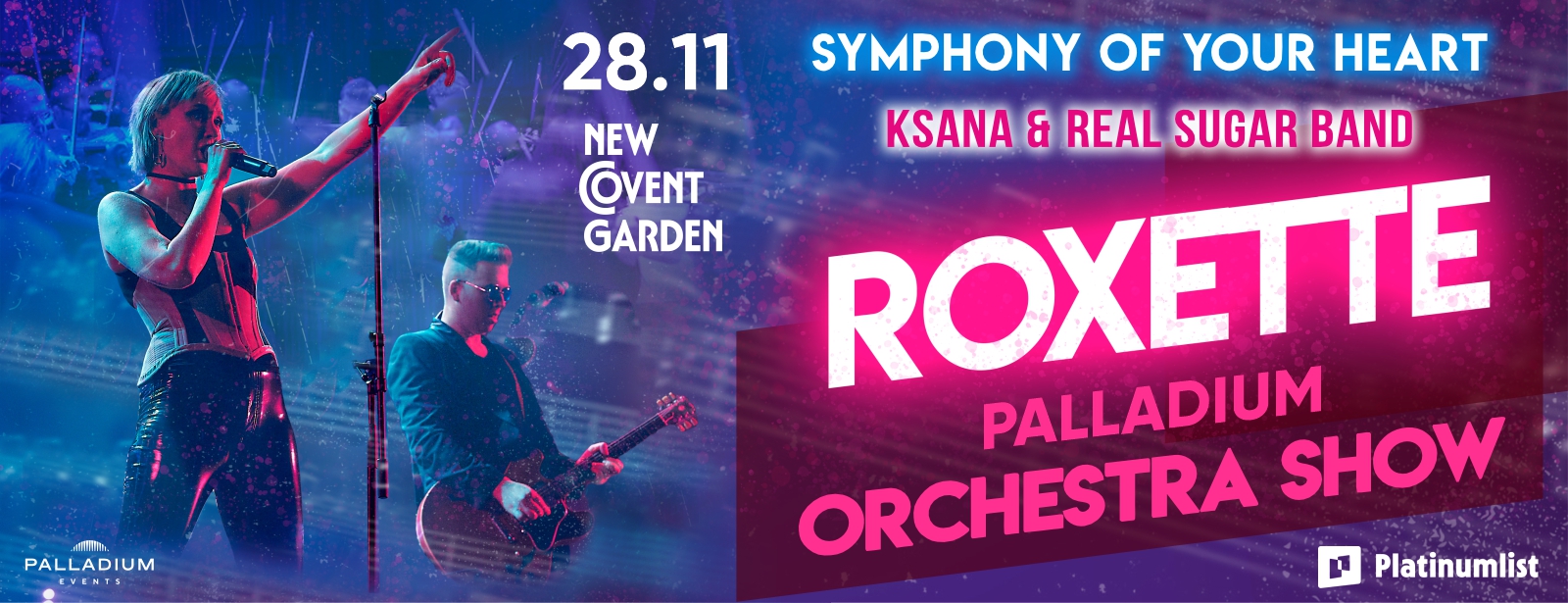 Tribute to Marie Frederiksson ROXETTE TOP HITS 'SYMPHONY OF YOUR HEART' in Dubai Shows and Theatrical Plays at dubaitrades.com