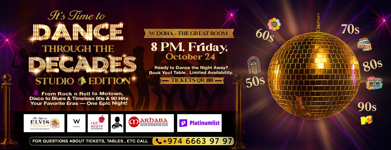 It’s Time To Dance Through The Decades Nightlife at emiratesoffers.com