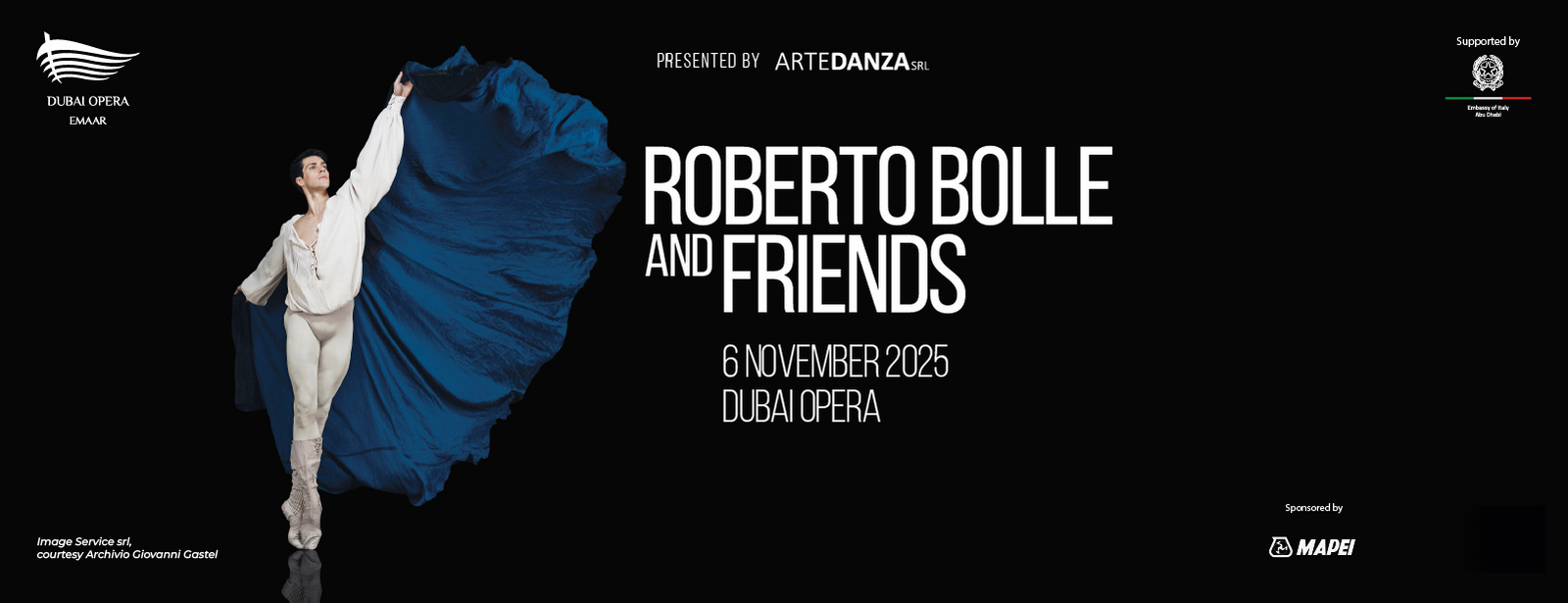 Roberto Bolle and Friends at Dubai Opera Shows and Theatrical Plays at dubaitrades.com
