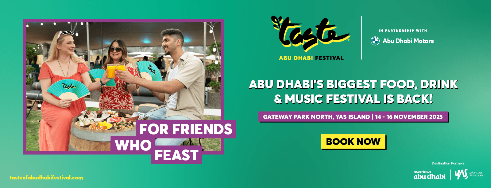 Taste of Abu Dhabi in Partnership with BMW Abu Dhabi Motors Festival at dubaitrades.com