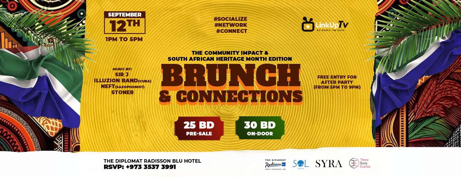 Brunch & Connections at Sol Lounge, Bahrain Brunches at dubaitrades.com