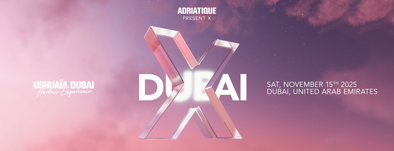 Adriatique Present X at Ushuaïa Dubai Harbour Experience in Dubai Nightlife at dubaitrades.com