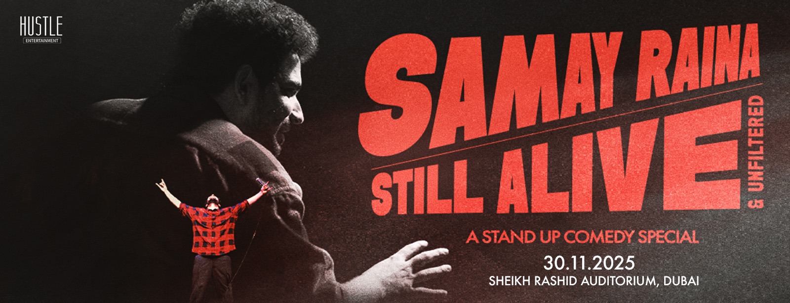 Samay Raina: Still Alive & Unfiltered Shows and Theatrical Plays at dubaitrades.com