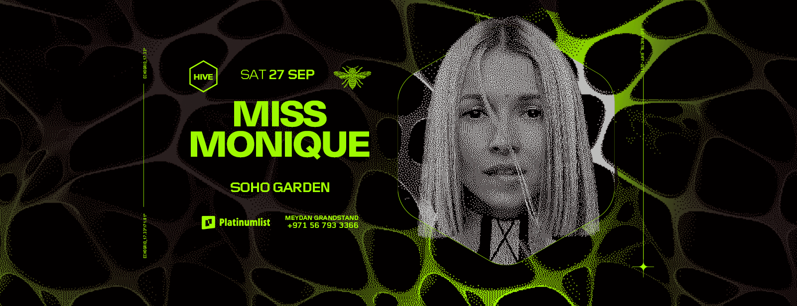 Miss Monique live at HIVE, Soho Garden Meydan in Dubai Nightlife at dubaitrades.com