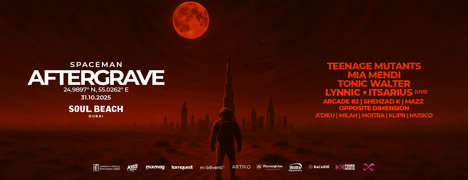 Spaceman: Aftergrave Halloween in Dubai Nightlife at emiratesoffers.com