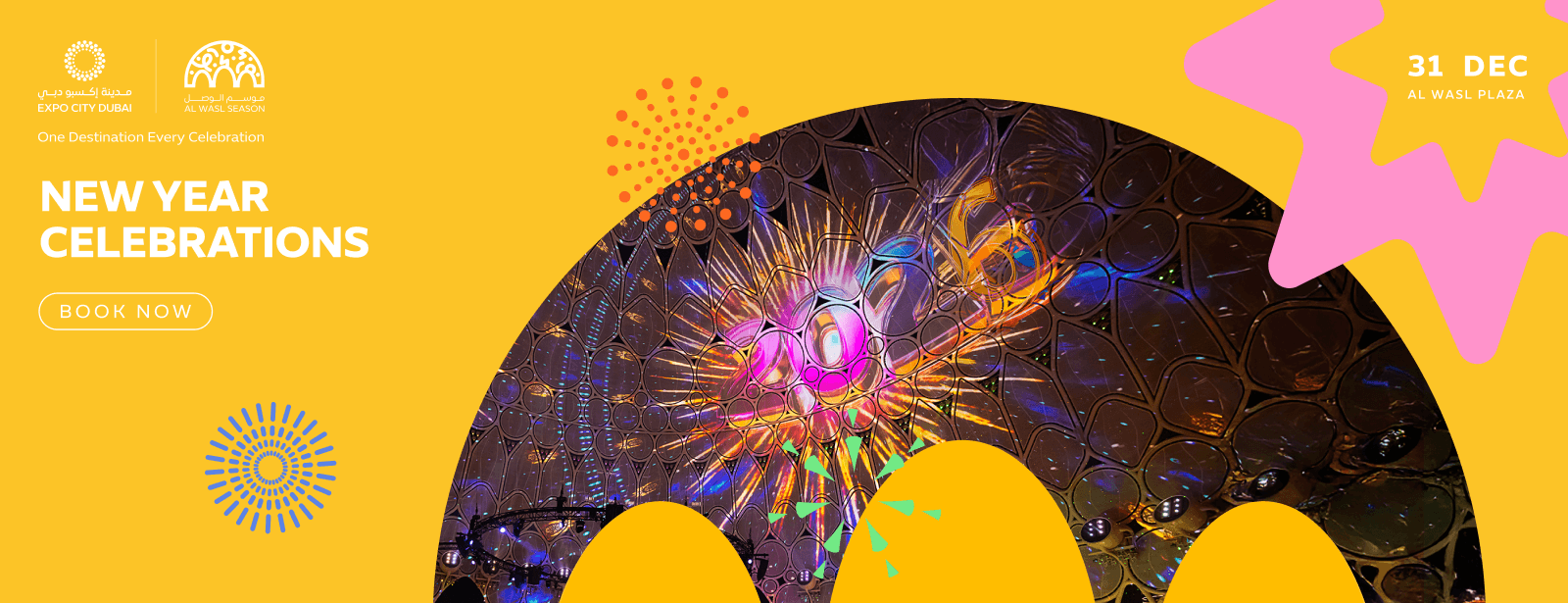 New Year’s Eve Celebration at Expo City Dubai New Years Eve Events at dubaitrades.com