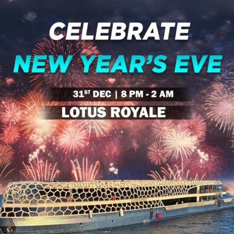 Lotus Royale New Year’s Eve 2026 in Dubai
