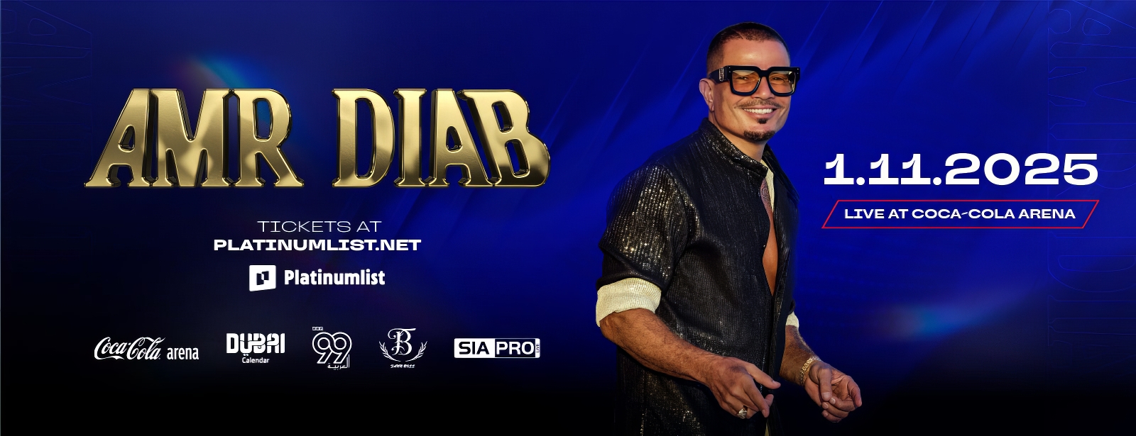 Amr Diab in Dubai Concerts at emiratesoffers.com