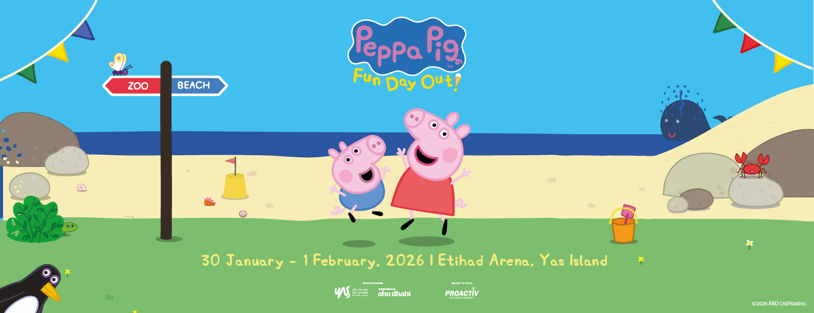 Peppa Pig's Fun Day Out! at Etihad Arena in Abu Dhabi Shows and Theatrical Plays at emiratesoffers.com