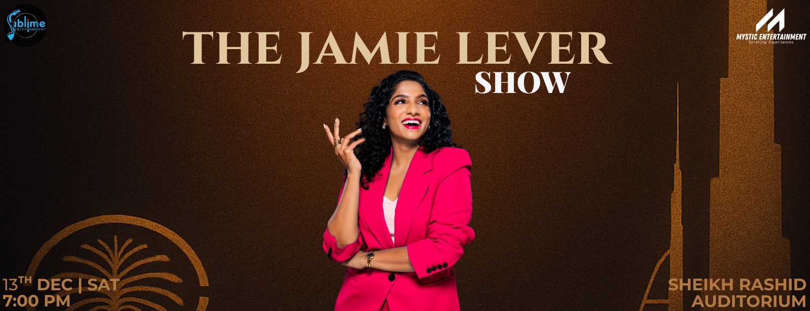 The Jamie Lever Show Live in Dubai Shows and Theatrical Plays at dubaiadvertisement.com