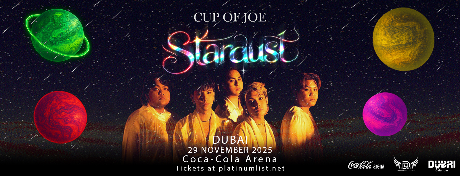 Cup Of Joe Stardust Tour in Dubai Filipino Events at emiratesoffers.com