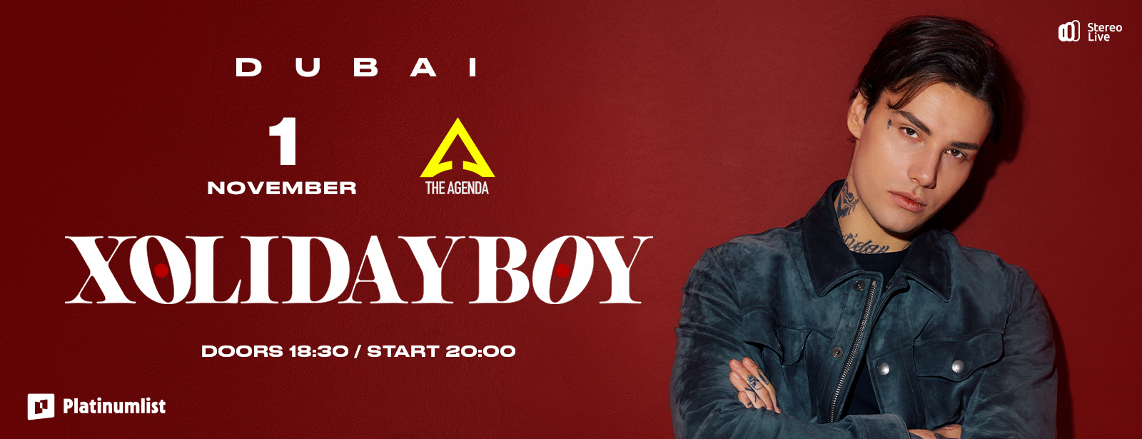 Xolidayboy Live at The Agenda in Dubai Concerts at emiratesoffers.com