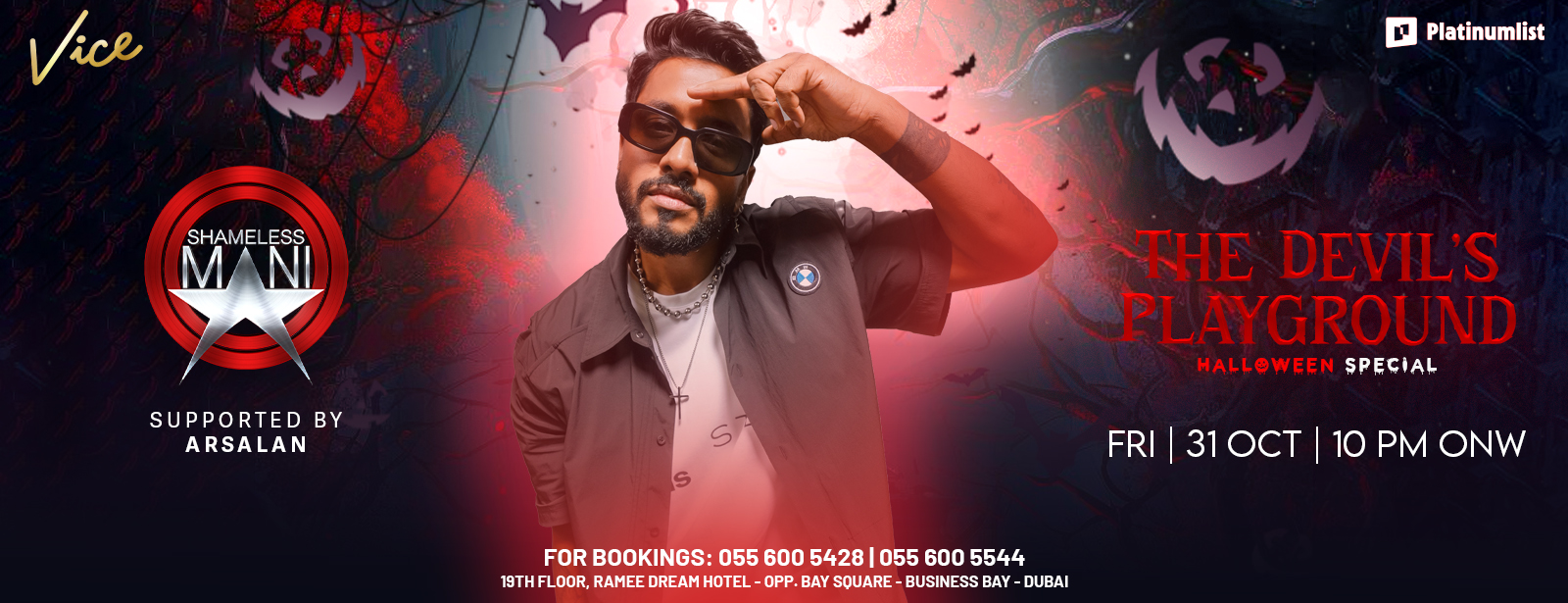 Halloween Special at Vice in Dubai Halloween at emiratesoffers.com