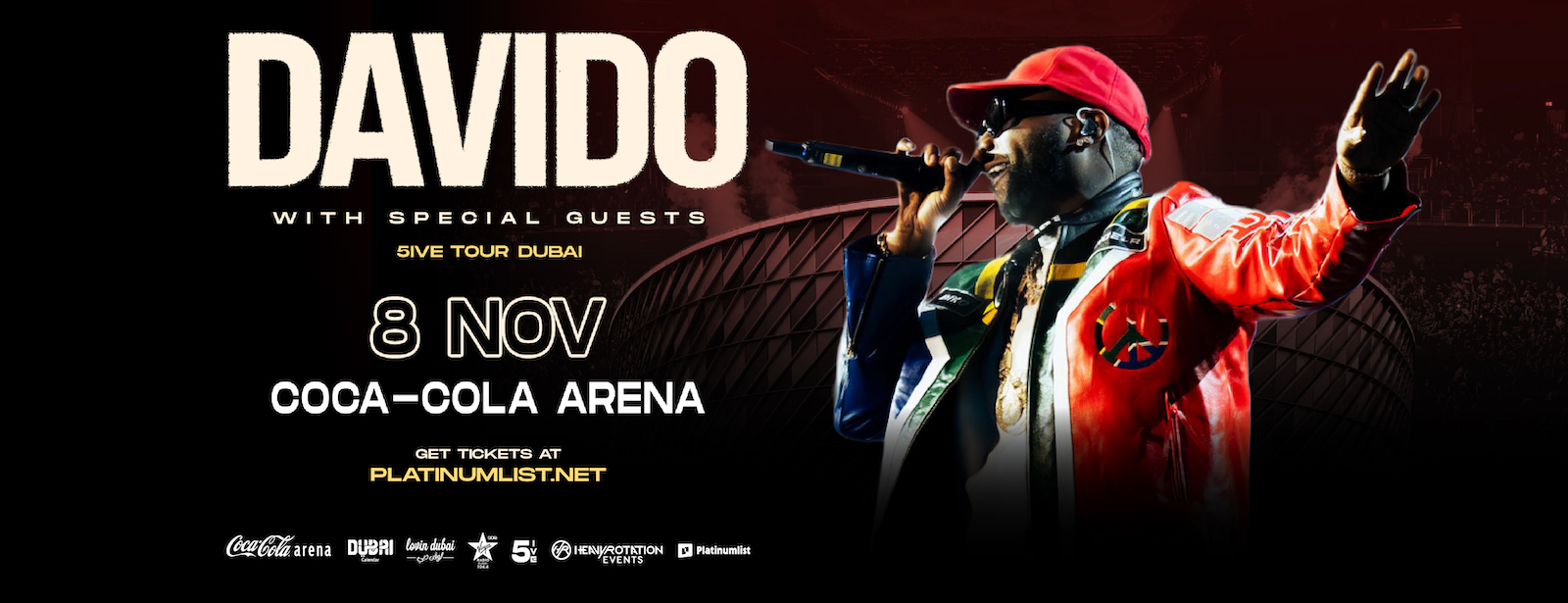 Davido and Friends - 5ive Alive Tour in Dubai Nightlife at emiratesoffers.com