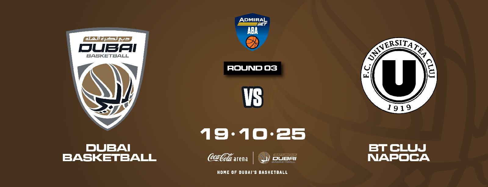Dubai Basketball vs U-BT Cluj-Napoca Sports Events at emiratesoffers.com