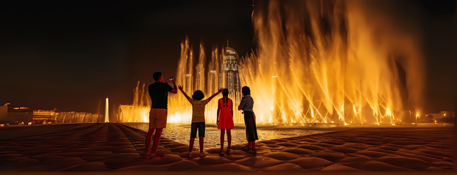 Dubai Fountain Boardwalk Burj Khalifa at emiratesoffers.com