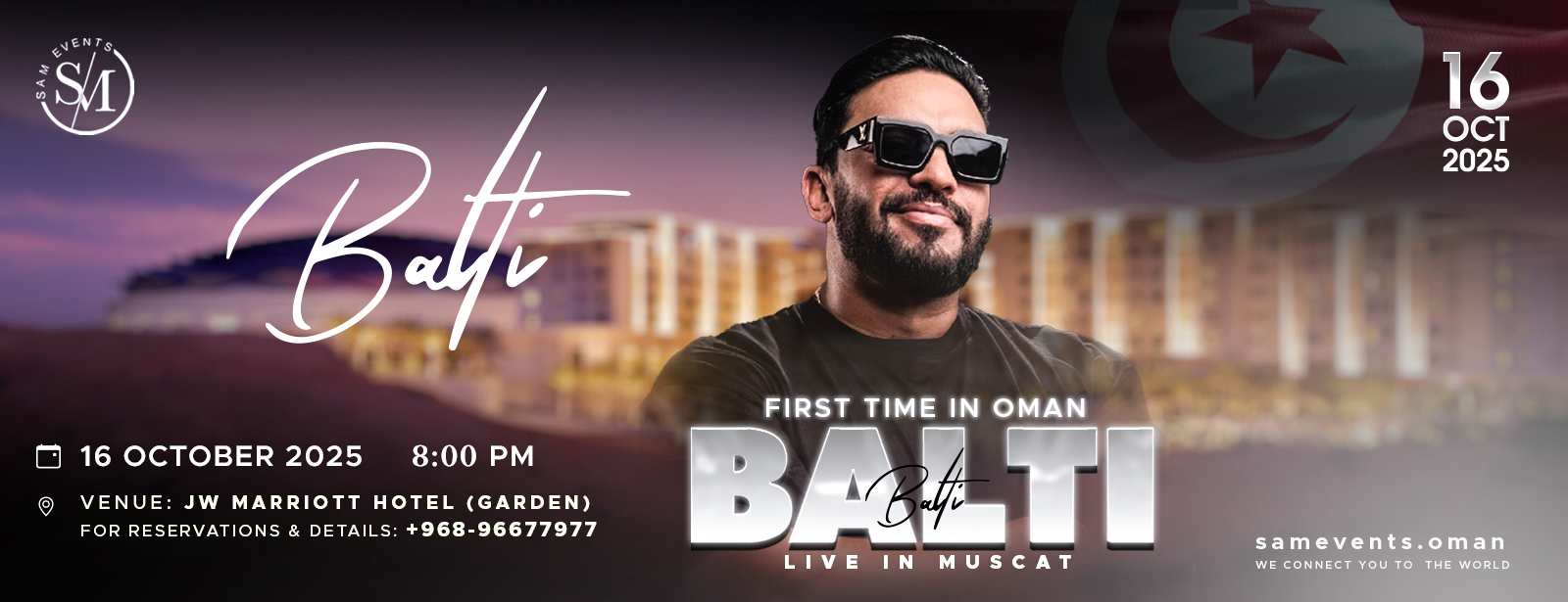 Balti Live in Muscat Concerts at emiratesoffers.com