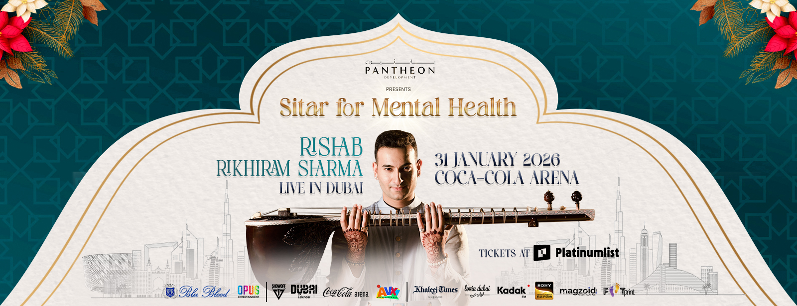 Sitar For Mental Health - Rishab Rikhiram Sharma Desi Events at emiratesoffers.com