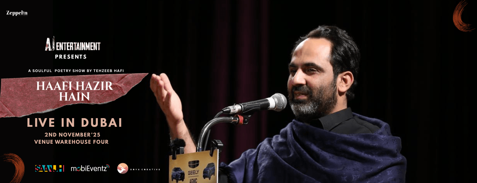 Haafi Hazir Hain by Tehzeeb Haafi at Warehouse Four in Dubai Concerts at emiratesoffers.com