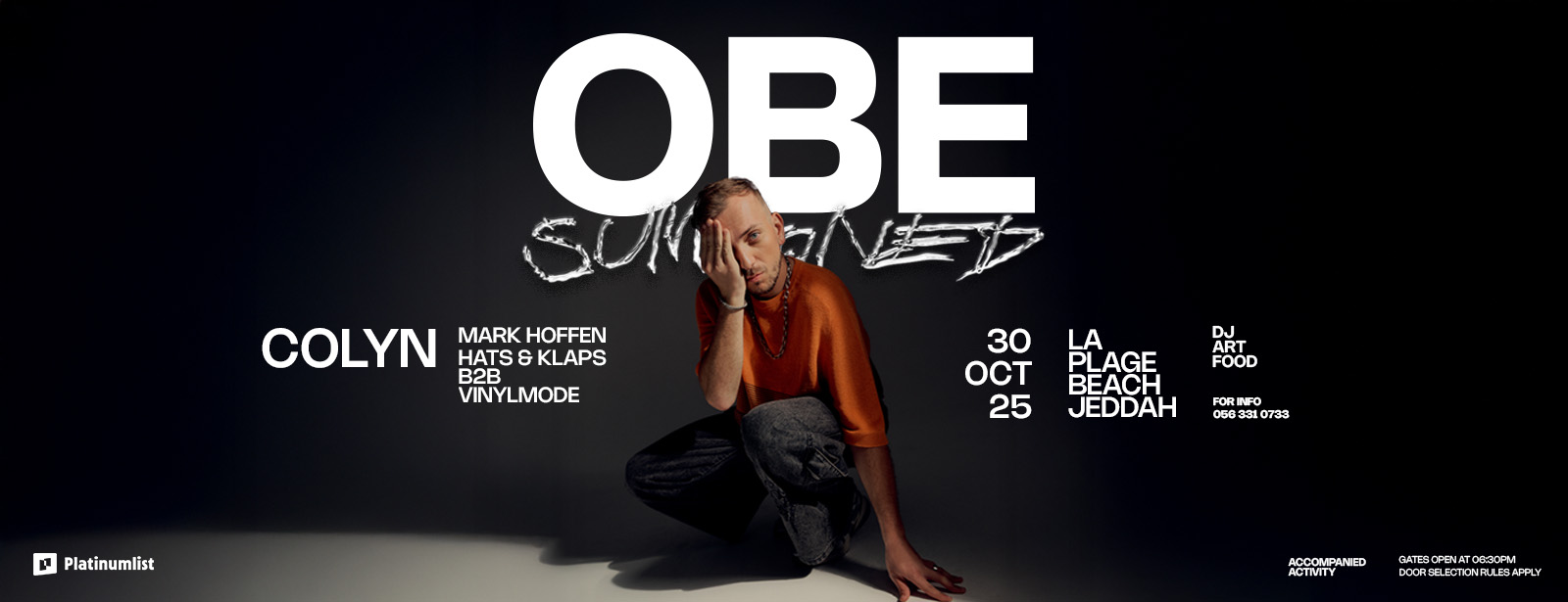 Colyn – OBE Halloween Experience in Jeddah Nightlife at emiratesoffers.com