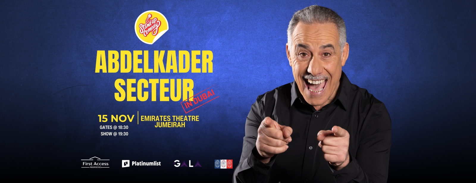 Abdelkader Secteur at Emirates Theatre in Dubai Shows and Theatrical Plays at dubaiadvertisement.com