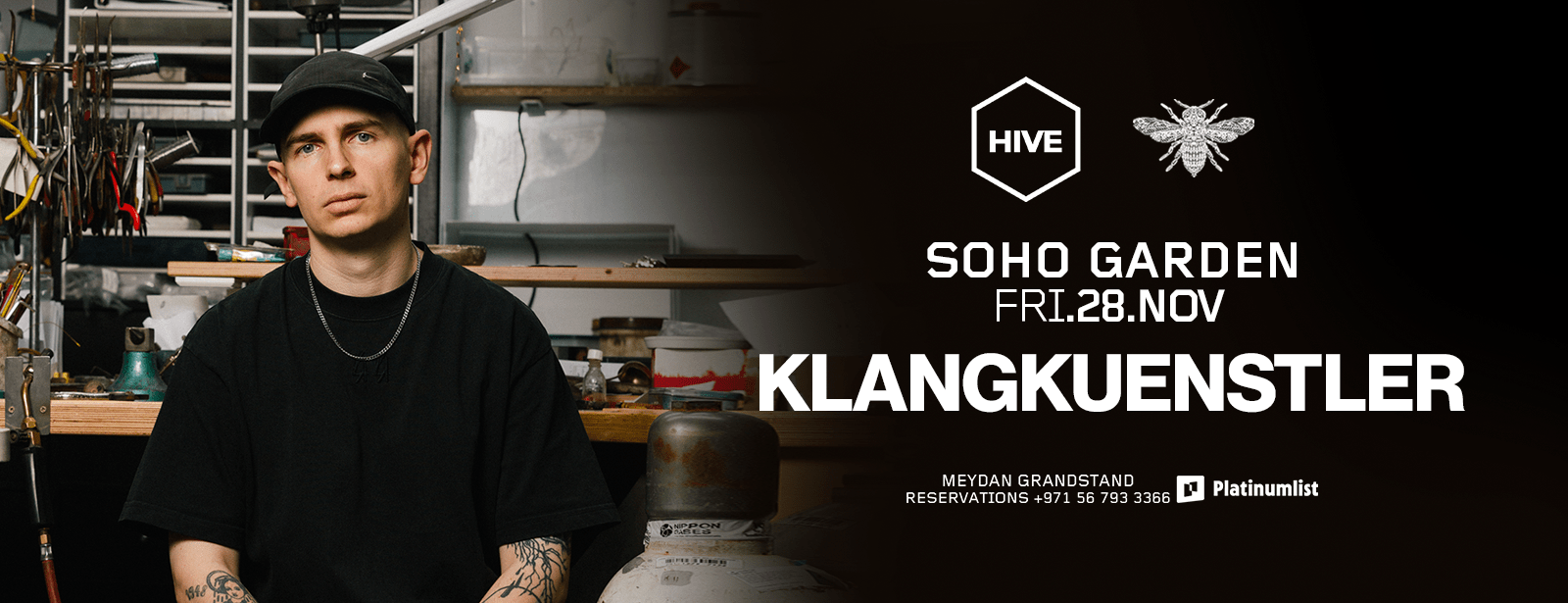 KLANGKUENSTLER at HIVE, Soho Garden Meydan - Dubai Concerts at shafqa.com KLANGKUENSTLER at HIVE, Soho Garden Meydan - Dubai Concerts at shafqa.com