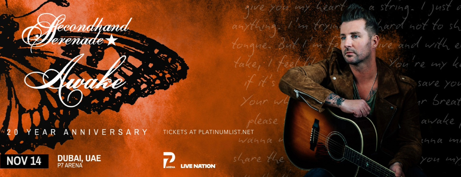 Secondhand Serenade in Dubai Concerts at emiratesoffers.com