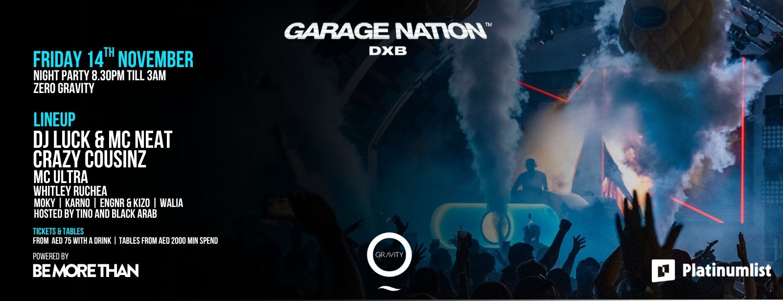 Garage Nation DXB at Zero Gravity Nightlife at emiratesoffers.com