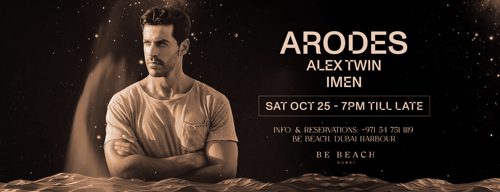 Arodes at Be Beach Dubai Nightlife at emiratesoffers.com