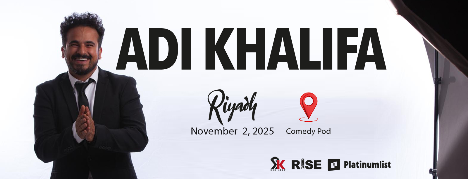 Comedy Show by Adi Khalifa in Riyadh Shows and Theatrical Plays at emiratesoffers.com
