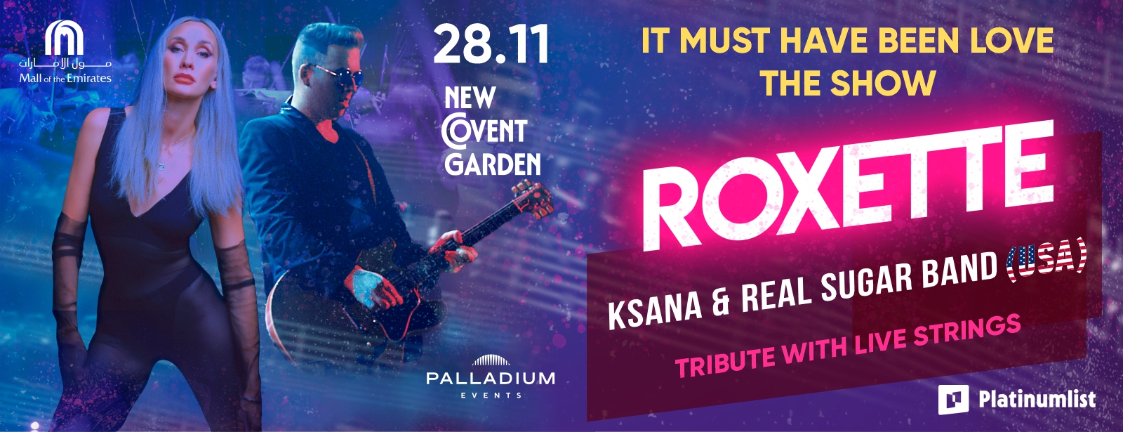 Tribute to Marie Frederiksson Roxette Top Hits ‘Symphony of Your Heart’ in Dubai Concerts at emiratesoffers.com