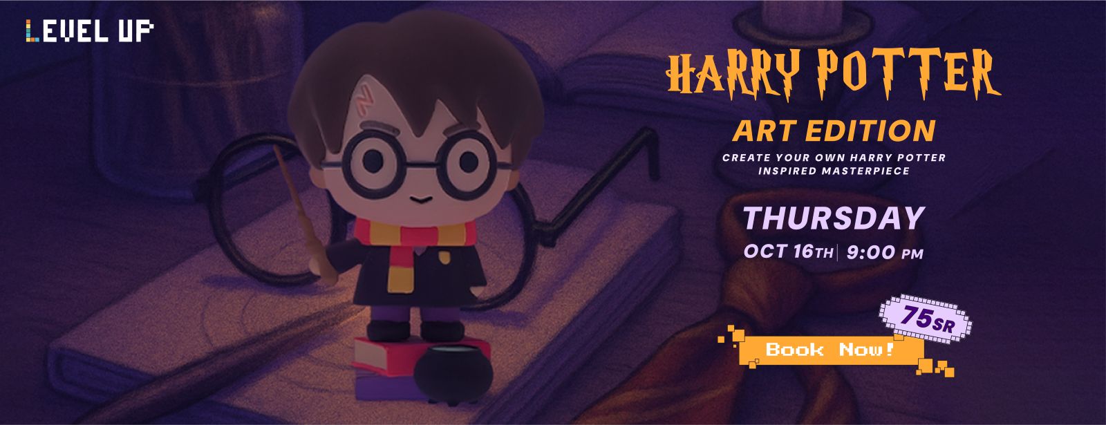 Art Workshop: Hogwarts in Riyadh Workshops at shafqa.com Art Workshop: Hogwarts in Riyadh Workshops at shafqa.com