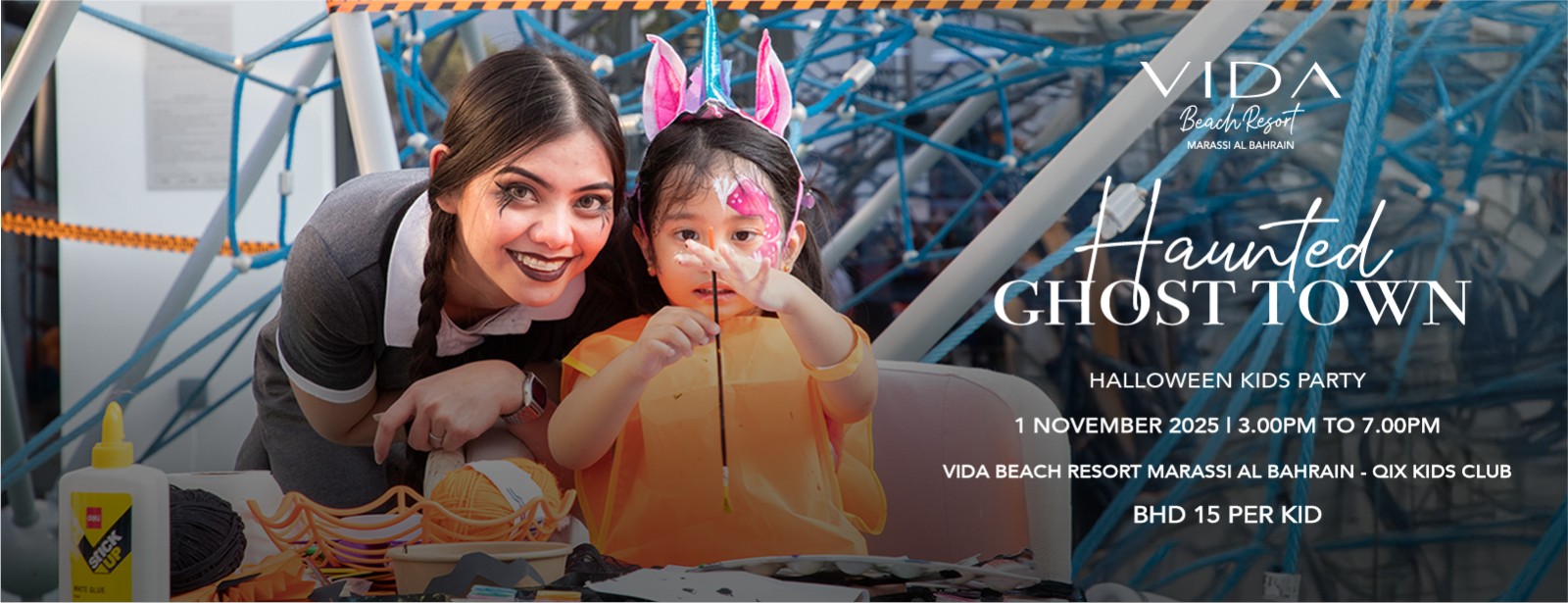 Haunted Ghost Town at VIDA Beach Resort Marassi Al Bahrain Halloween at shafqa.com Haunted Ghost Town at VIDA Beach Resort Marassi Al Bahrain Halloween at shafqa.com