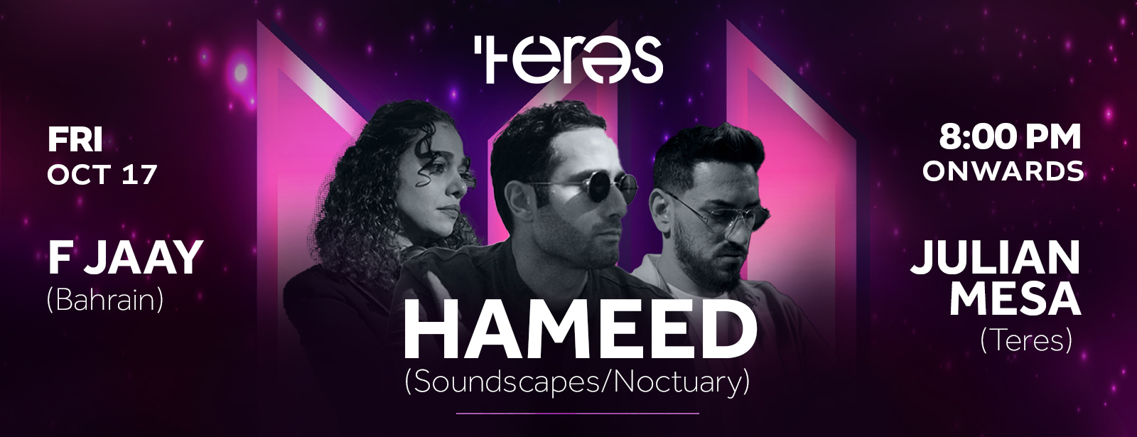Teres Presents: Hameed (Soundscapes/Noctuary) at Teres - JJ's Irish Restaurant Nightlife at shafqa.com Teres Presents: Hameed (Soundscapes/Noctuary) at Teres - JJ's Irish Restaurant Nightlife at shafqa.com