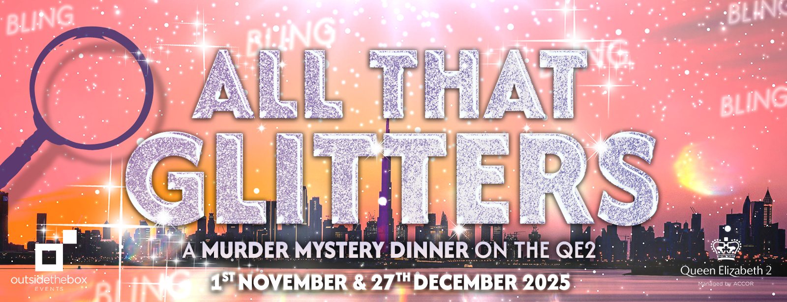 All That Glitters Murder Mystery Dining Experience on The QE2 Dining Experiences at shafqa.com All That Glitters Murder Mystery Dining Experience on The QE2 Dining Experiences at shafqa.com
