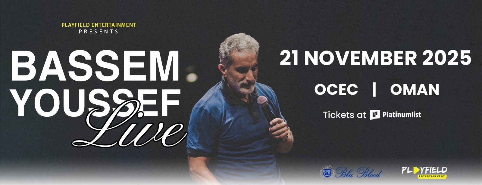 Bassem Youssef at OCEC in Oman Arabic Events at shafqa.com Bassem Youssef at OCEC in Oman Arabic Events at shafqa.com