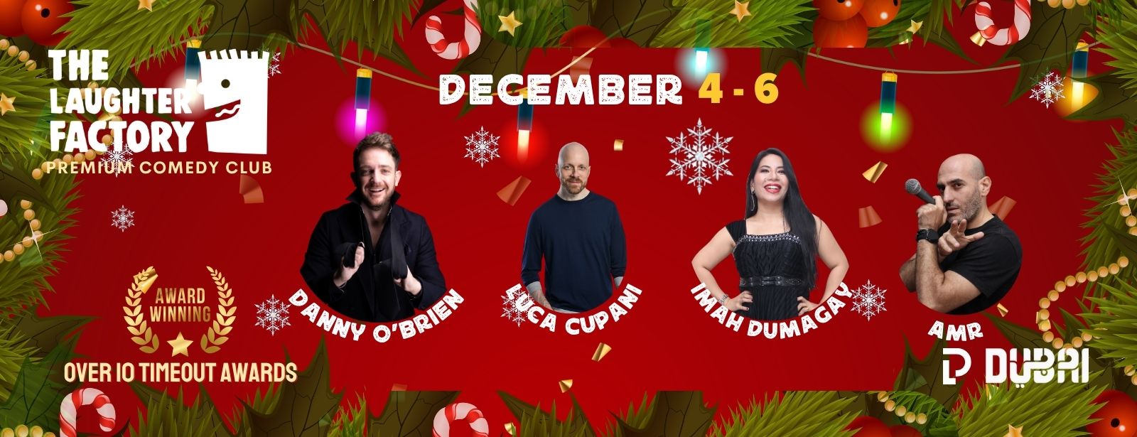 The Laughter Factory’s Christmas Parties Christmas Events at shafqa.com The Laughter Factory’s Christmas Parties Christmas Events at shafqa.com